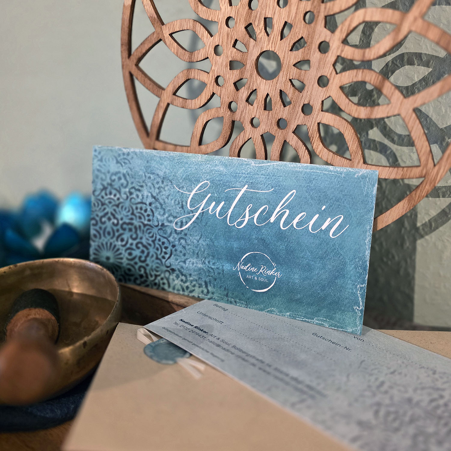 Gutschein für Reiki und Kunst Gutscheine für Reiki und Kunst erhältlich